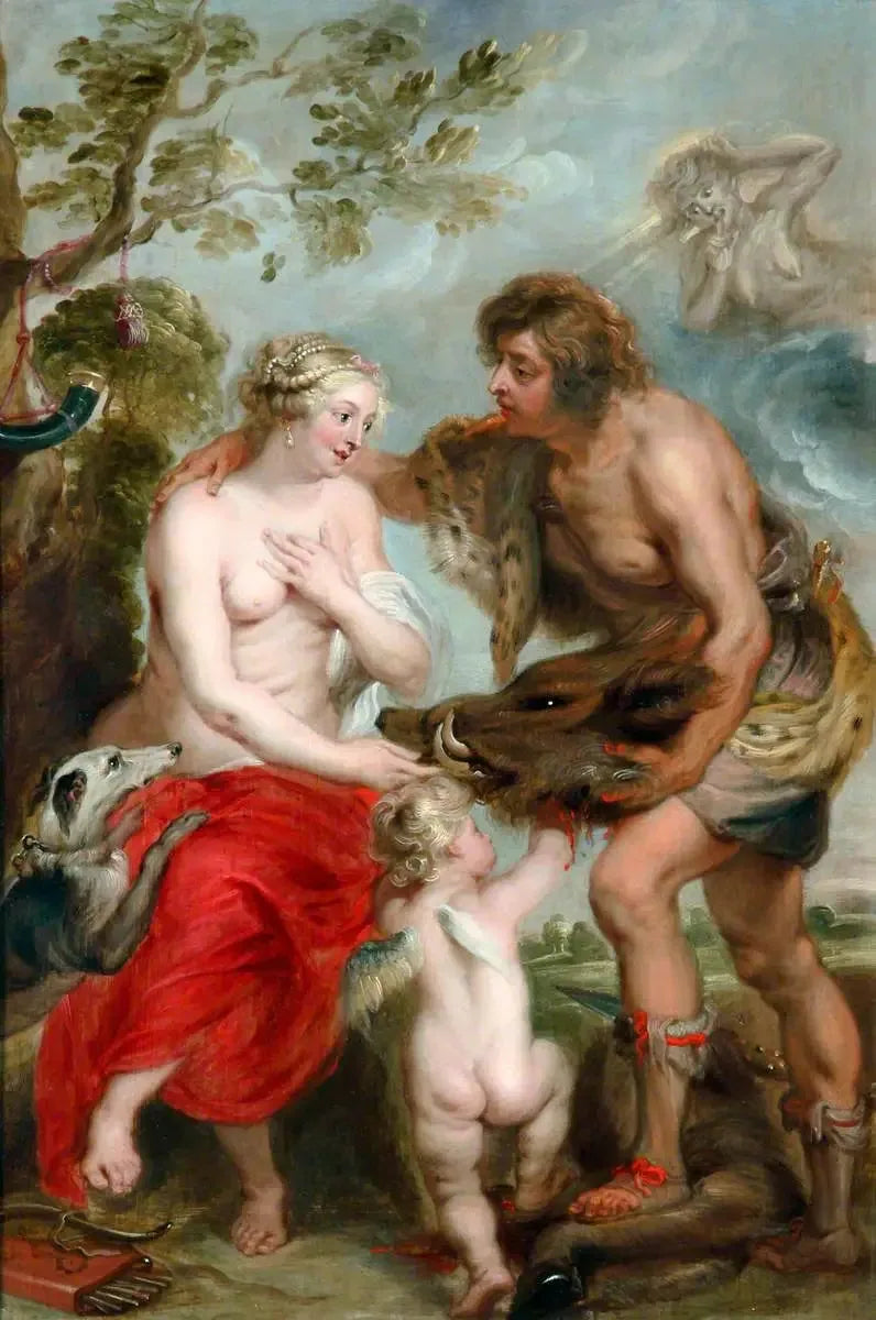 Méléagre e Atalanta - Peter Paul Rubens