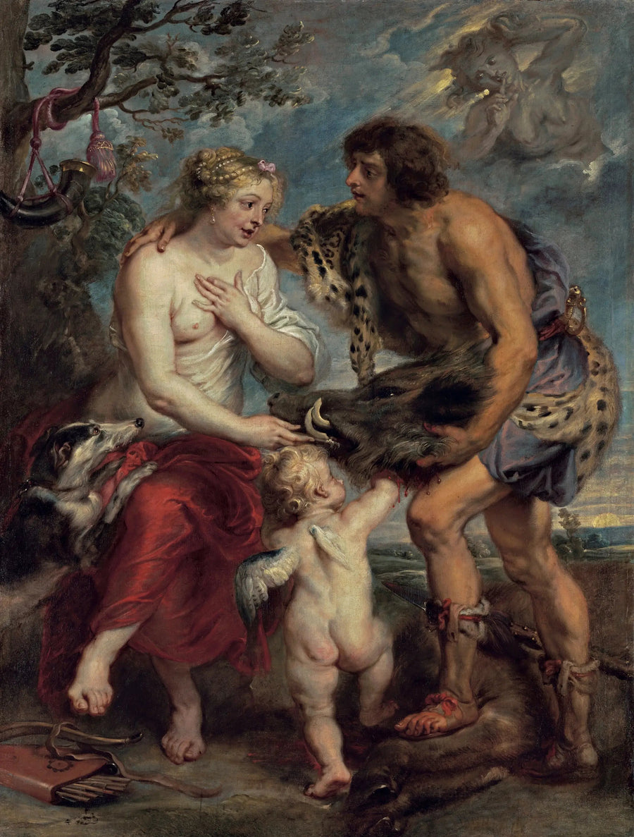 Méléagre e Atalanta - Peter Paul Rubens
