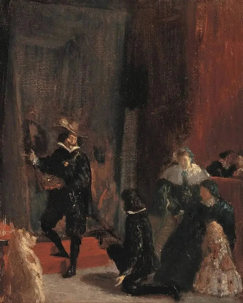 Memória de Velázquez ("Erinnerung an Velázquez") - Edgar Degas