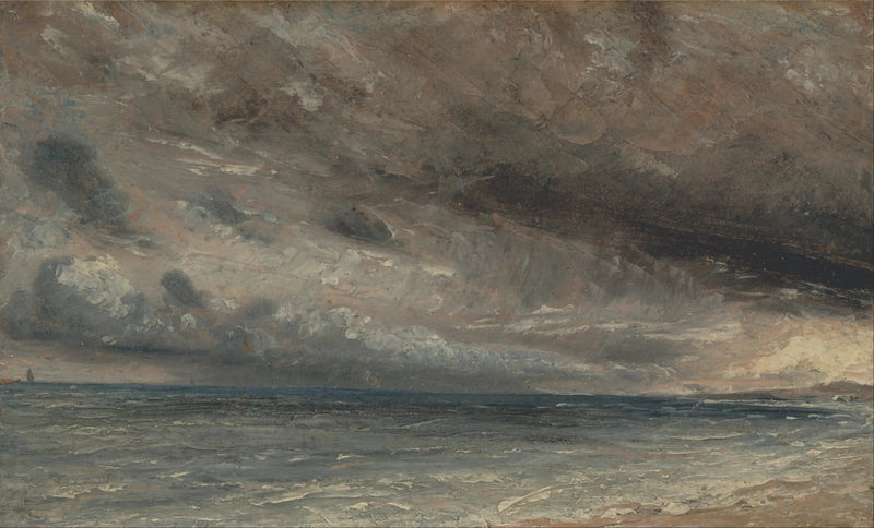 Mar agitada, Brighton - John Constable