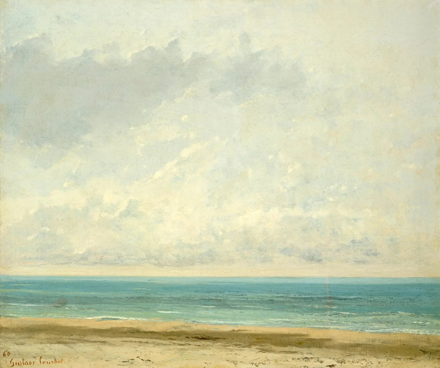 Mar Calmo - Gustave Courbet