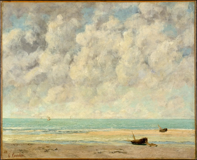 Mar Calmo - Gustave Courbet
