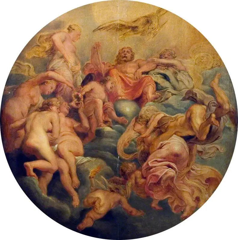 Mercúrio conduzindo Psique ao Olimpo - Peter Paul Rubens