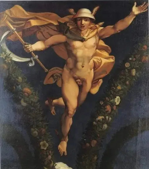 Mercúrio, a partir do afresco de Rafael na Farnésine - Jean-Auguste-Dominique Ingres