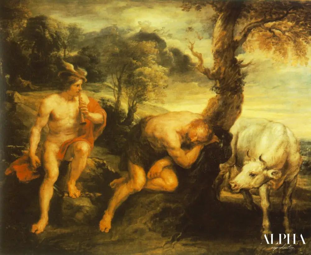 Mercure et Argus - Peter Paul Rubens - Reproductions de tableaux et peintures haut de gamme