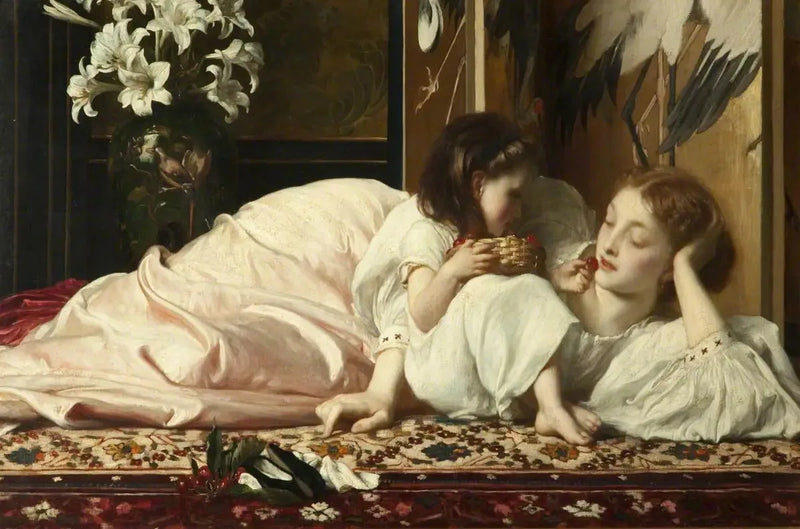 Mãe e filho - Frederic Leighton