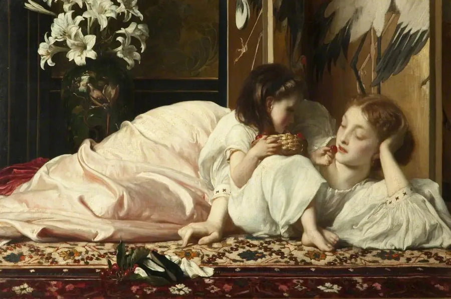 Mãe e filho - Frederic Leighton