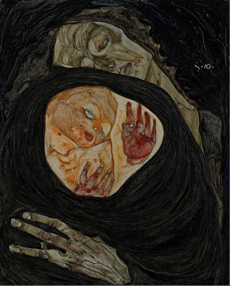 Mãe morta I - Egon Schiele