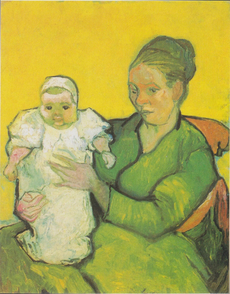 Mãe Roulin com seu bebê - Vincent van Gogh