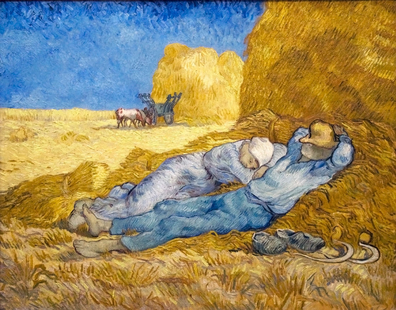 A Méridienne (A soneca) - Vincent van Gogh