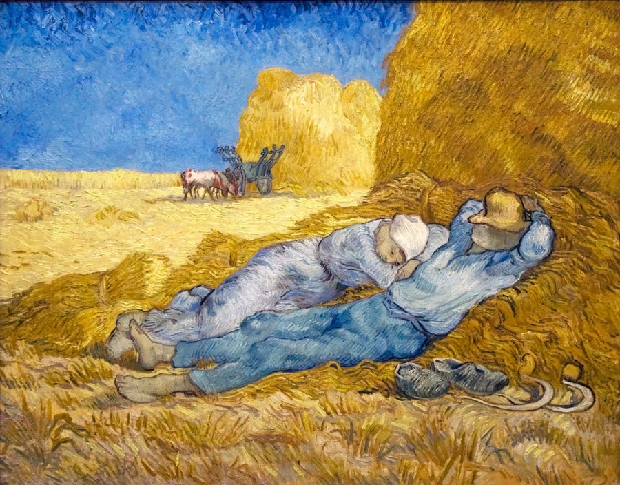 A Méridienne (A soneca) - Vincent van Gogh