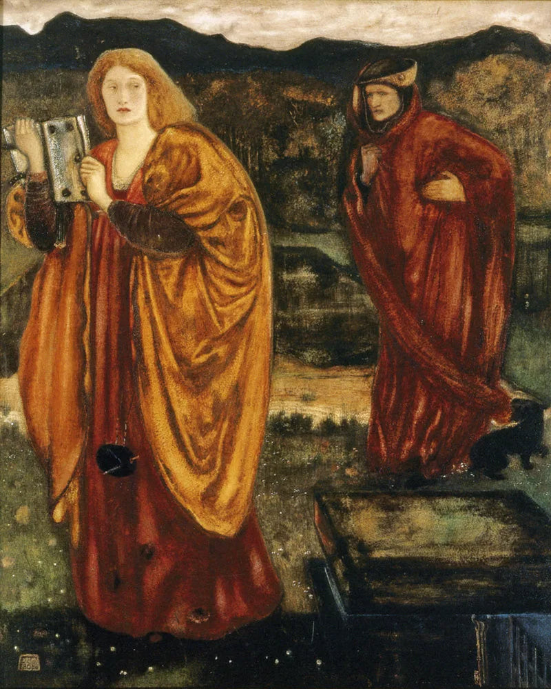 Merlin e Nimue - Edward Burne-Jones
