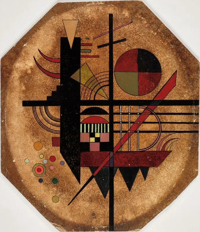 Mensagem íntima - Vassily Kandinsky