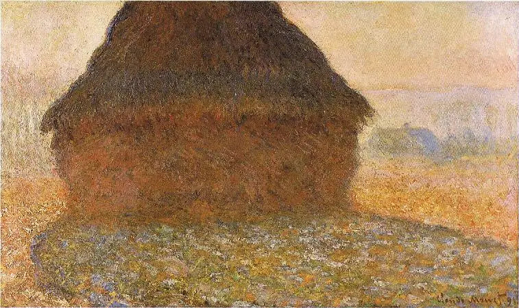 Moinho ao sol - Claude Monet