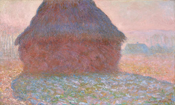 Grindstone ao sol W1288, Kunsthaus Zürich - Claude Monet