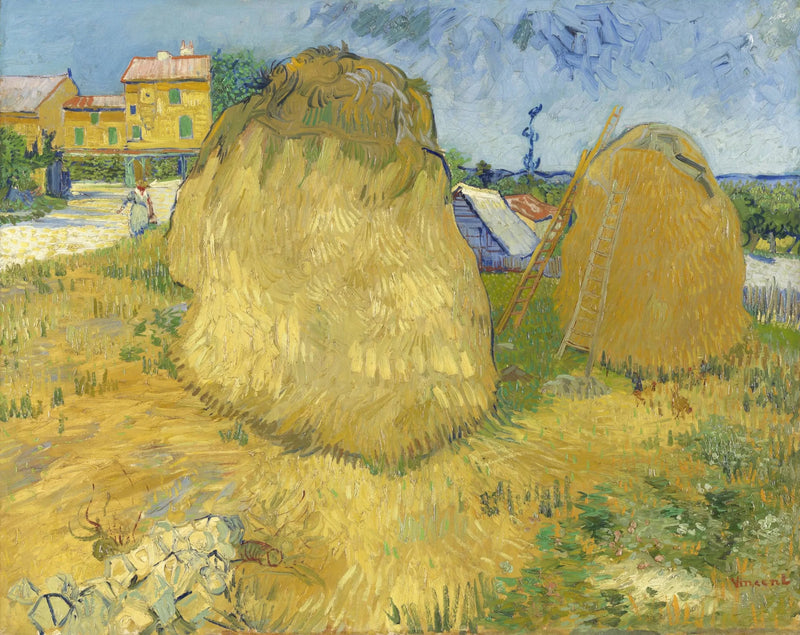 Fardos de feno na Provença - Vincent van Gogh