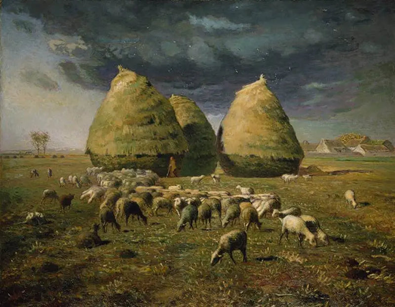 feno, outono - Jean-François Millet