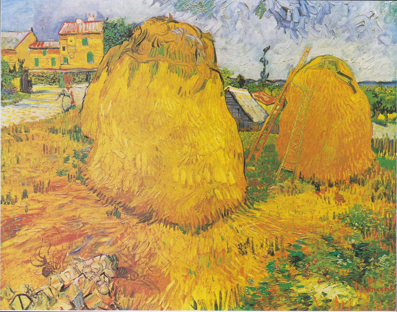Fardos de feno na Provença - Vincent van Gogh