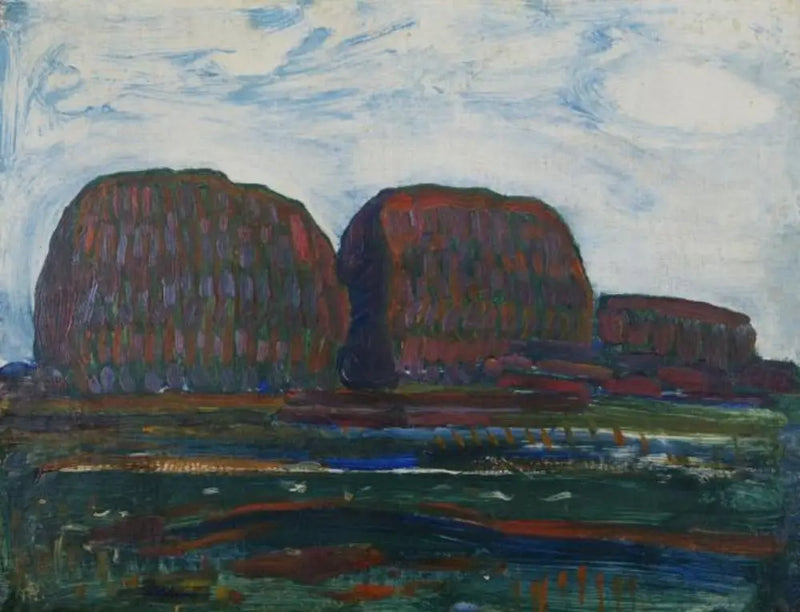 Fardos de feno III - Piet Mondrian