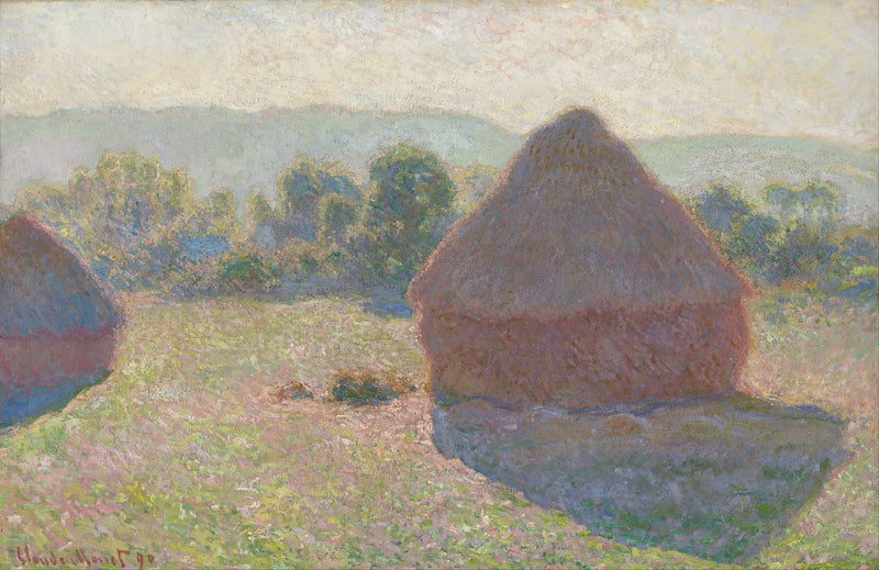 Rebolos, meio-dia W1271 - Claude Monet
