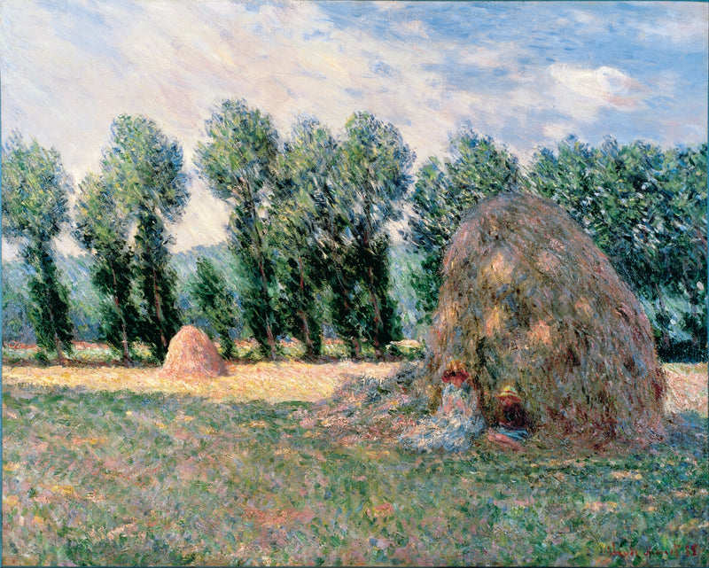 Les Meules W994 - Claude Monet