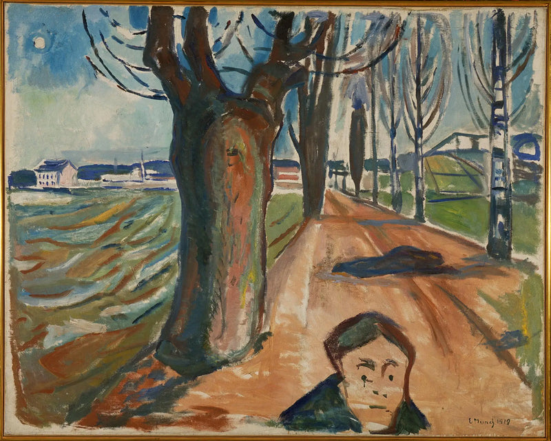 Assassinato na Estrada - Edvard Munch
