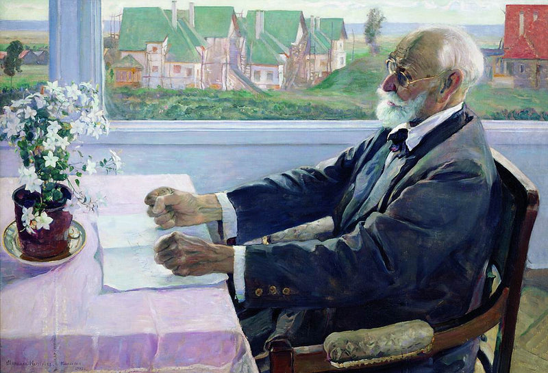 Portrait d’Ivan Pavlov - Mikhaïl Nesterov