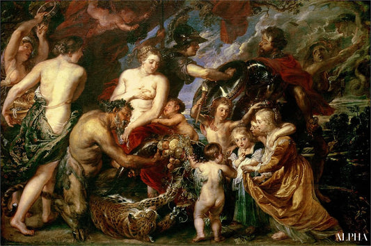 Minerva protège les pax de Mars - Peter Paul Rubens - Reproductions de tableaux et peintures haut de gamme