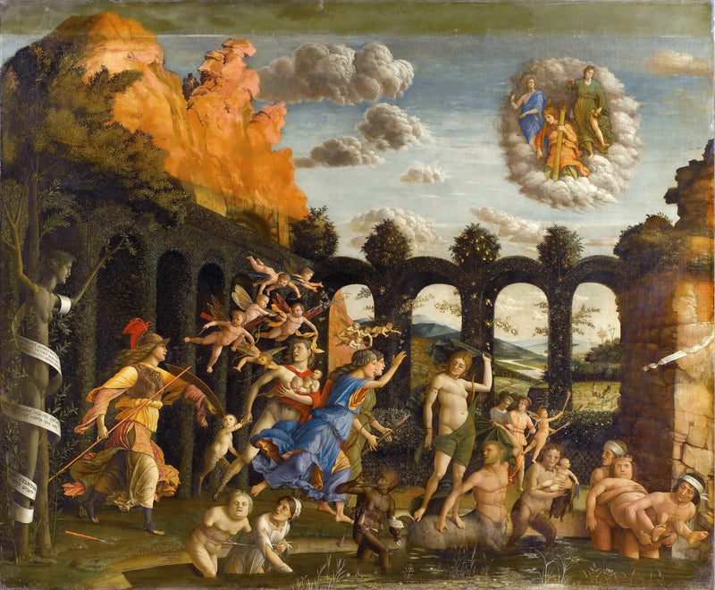 Minerve caçando os vícios do jardim da Virtude - Andrea Mantegna