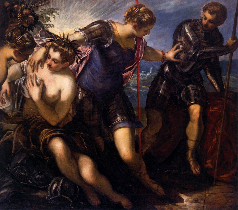 Minerve afasta Marte da Paz e da Prosperidade - Jacopo Tintoretto