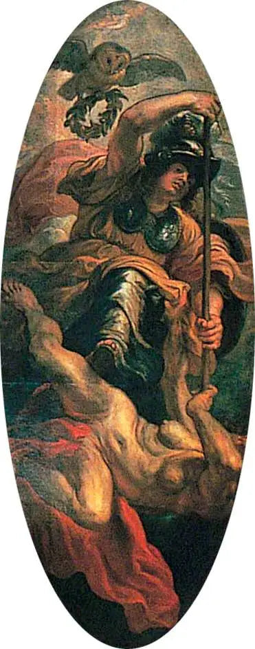 Minerve atravessa a ignorância - Peter Paul Rubens
