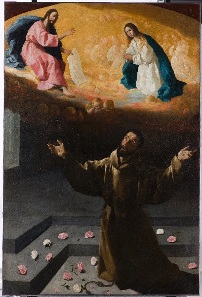 Milagre da Portioncule - Francisco de Zurbarán