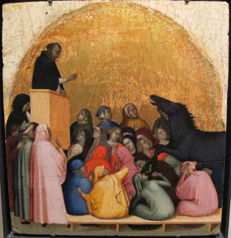 Milagre de São Pedro Mártir - Bernardo Daddi