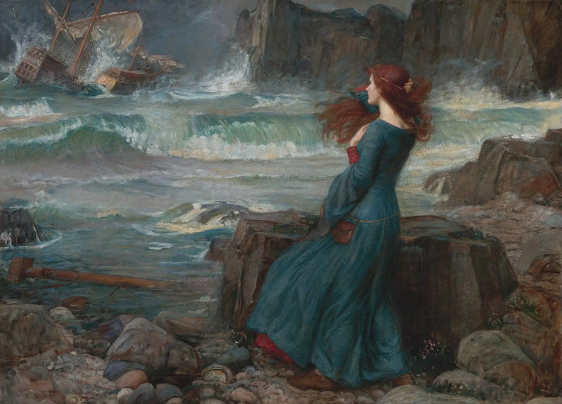 Miranda - A Tempestade - John William Waterhouse