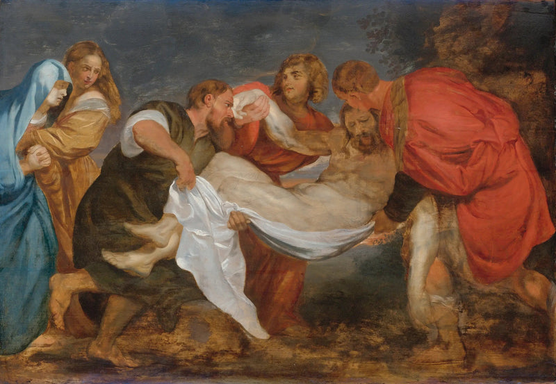 Sepultamento de Cristo - Peter Paul Rubens