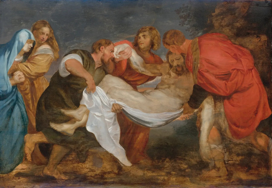 Sepultamento de Cristo - Peter Paul Rubens