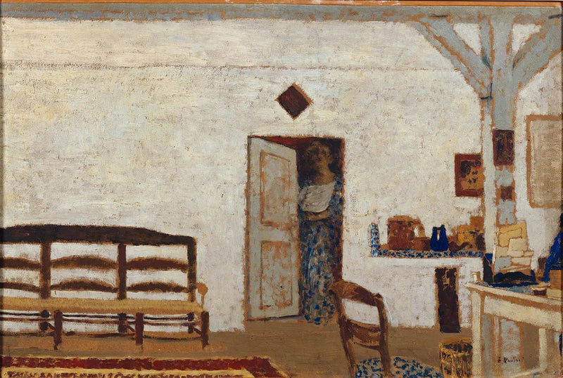 Misia em Villeneuve-sur-Yonne - Édouard Vuillard