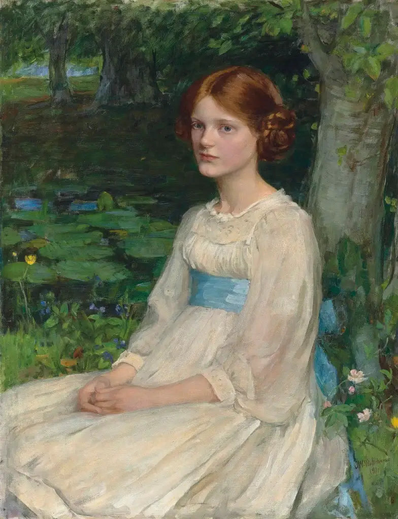 Mlle Betty Pollock - John William Waterhouse