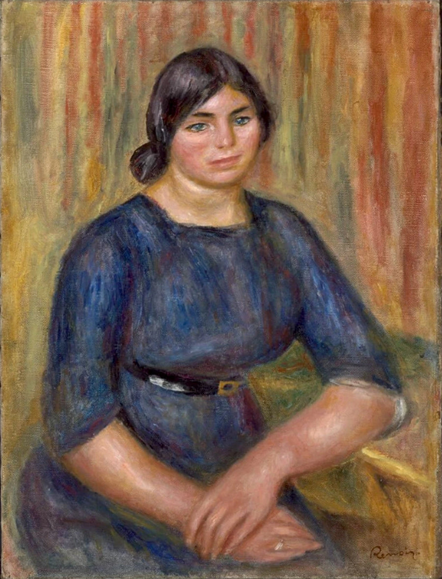 Retrato de Mlle Estable - Pierre-Auguste Renoir
