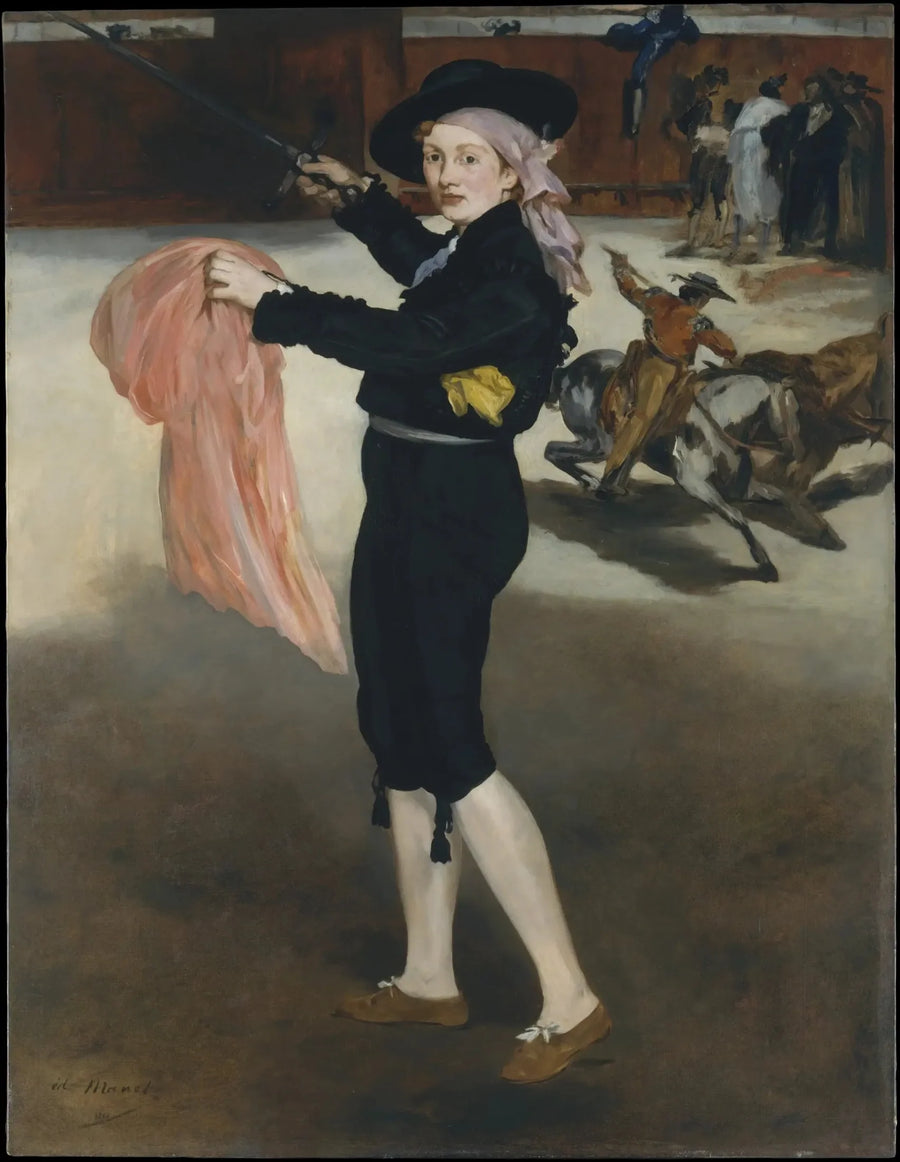 Srta. V. em traje de espada - Édouard Manet