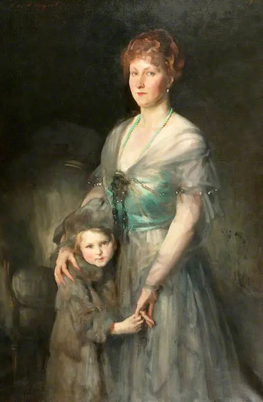 Sra. Duxbury e sua filha - John Singer Sargent