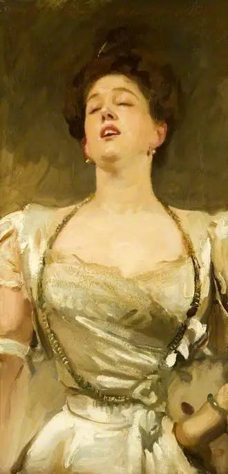 Sra. George Batten cantando - John Singer Sargent
