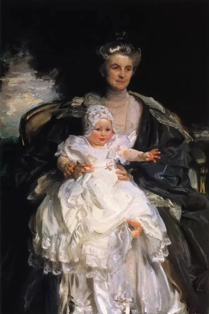 Sra. Henry Phipps e seu neto Winston - John Singer Sargent