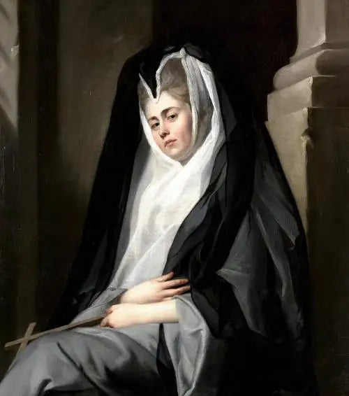 Senhora Mary Robinson no papel de uma freira - John Singleton Copley