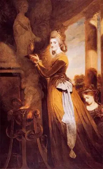 Senhora Peter Beckford - Joshua Reynolds