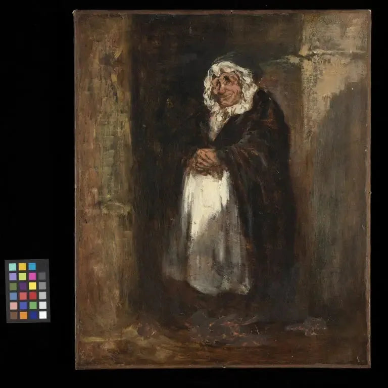 Mme Pipelet, a zeladora - Honoré Daumier