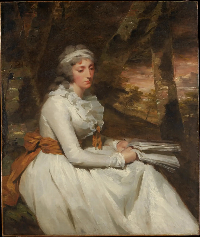 Mme Richard Alexander Oswald (Louisa Johnston, ?nascida por volta de 1760, falecida em 1797) - Henry Raeburn