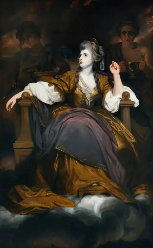 Senhora Sarah Siddons, née Kemble (1755–1831), no papel de « A Musa Trágica » - Joshua Reynolds
