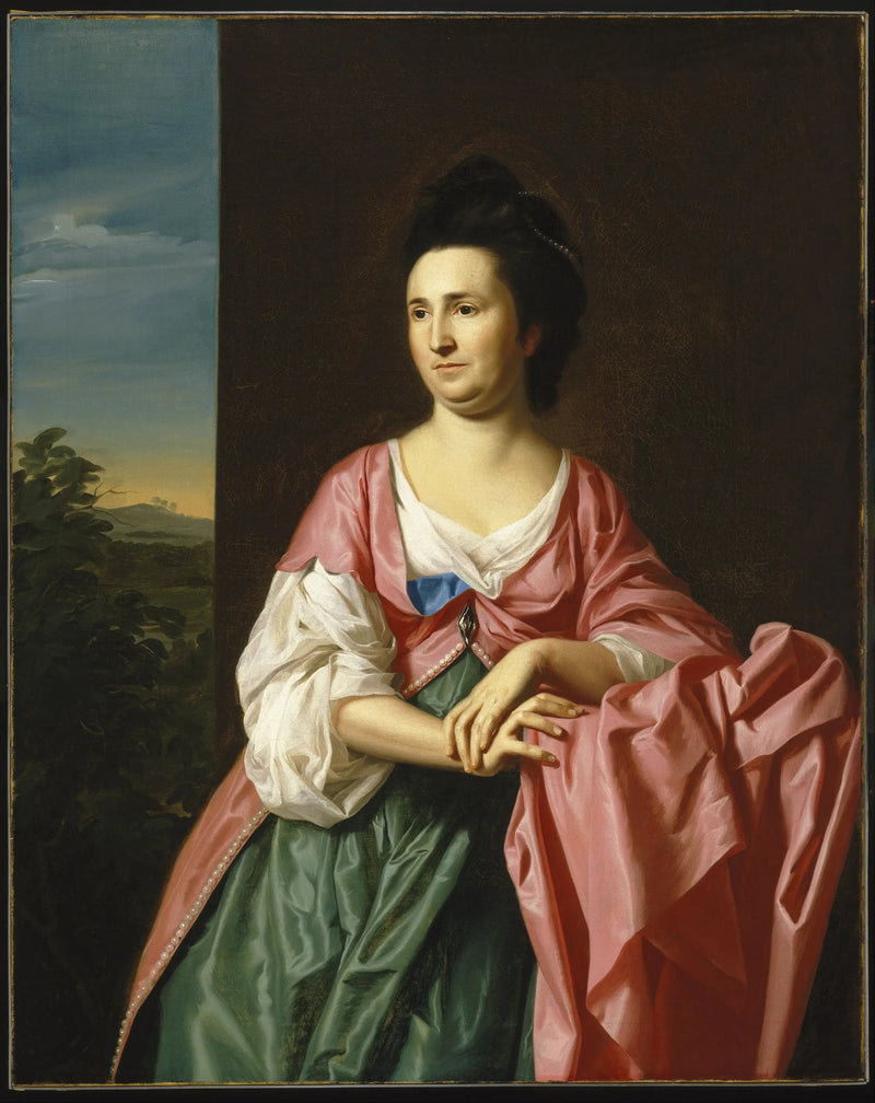 Sra. Sylvester Gardiner, nascida Abigail Pickman, anteriormente Sra. William Eppes - John Singleton Copley