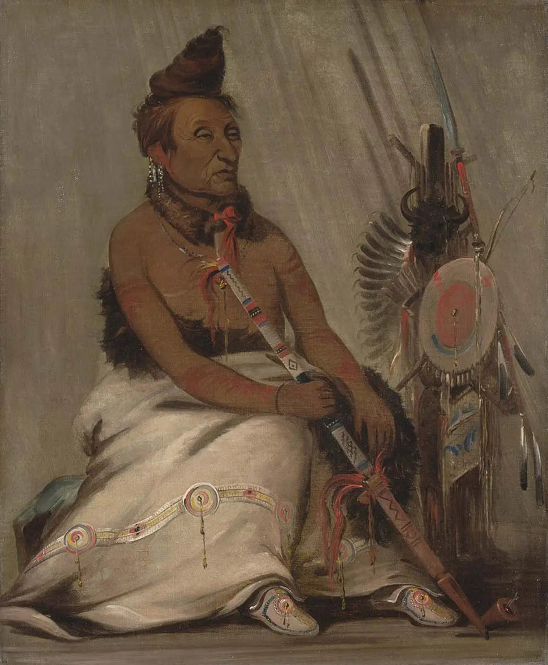 Mocassim preto, Chef - George Catlin